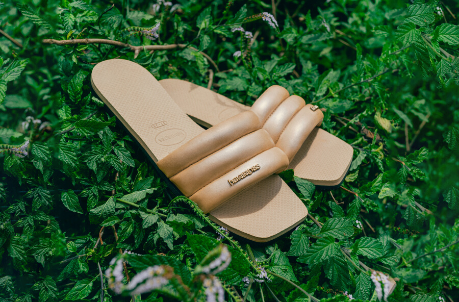 How to pair gold sandals Havaianas