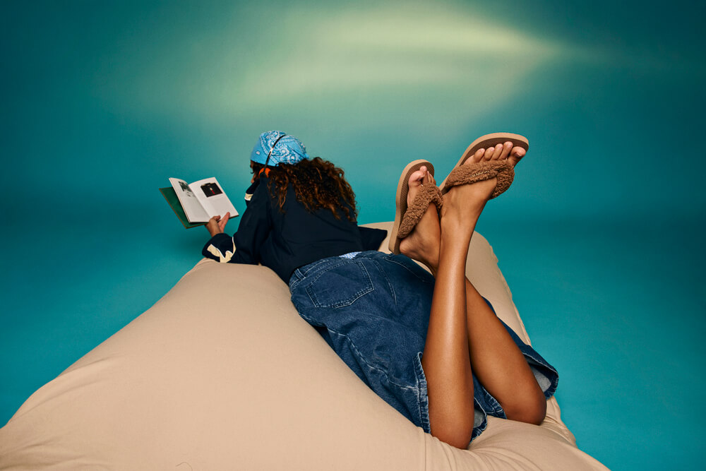 Blue Monday Flip-Flops